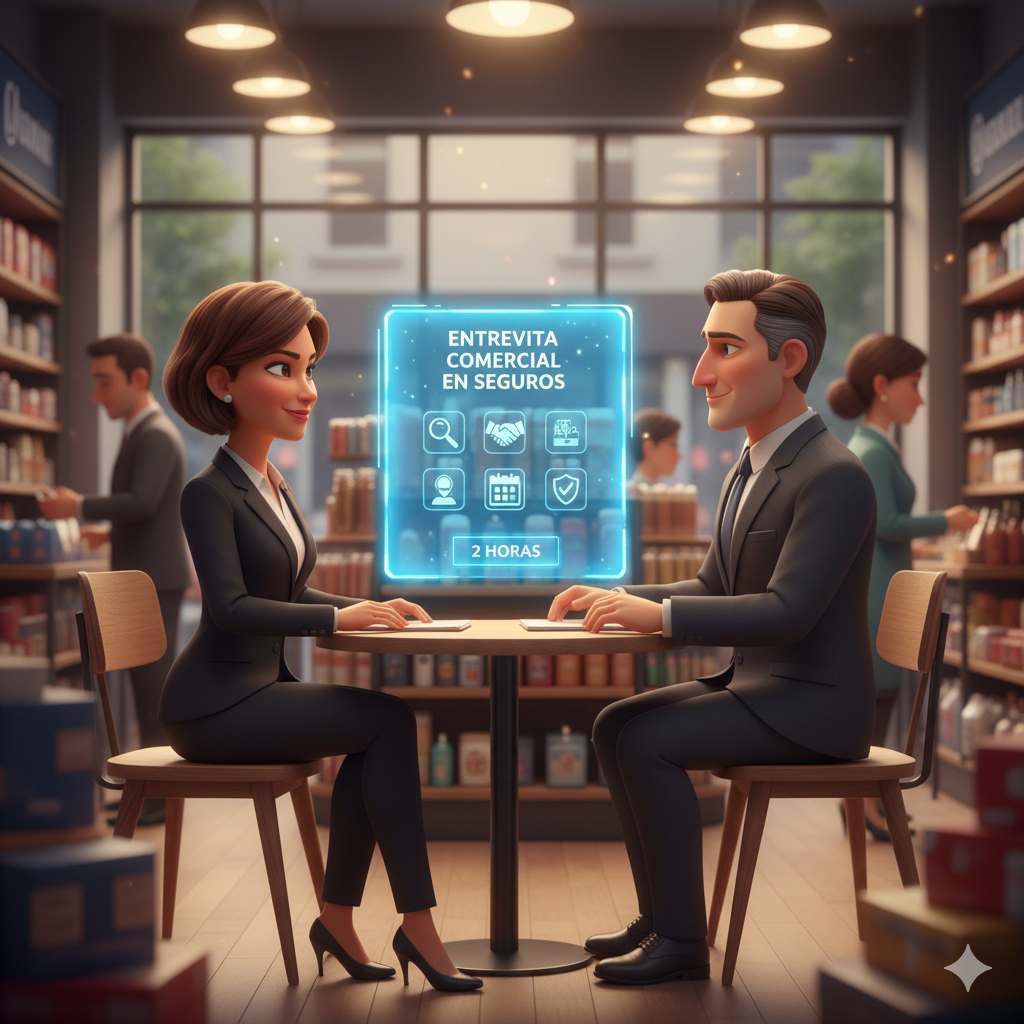 La entrevista comercial en seguros